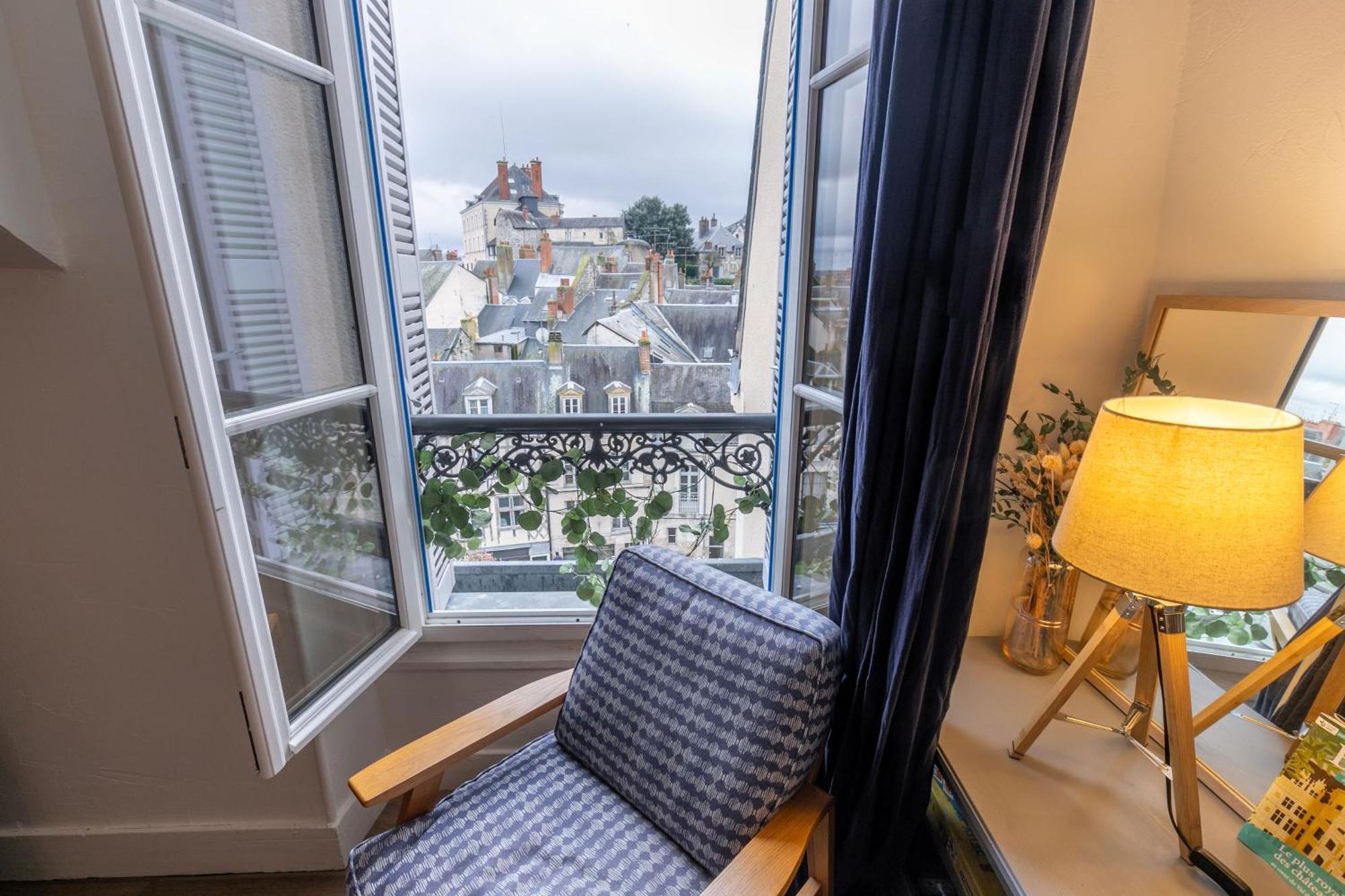 ☆ Sur Les Toits De Blois ☆ T2 Avec Vue Chateau 외부 사진